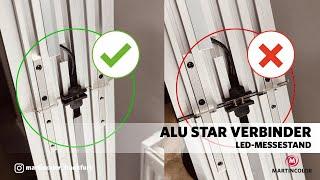 LED Messewand Verbinder für Messesystem ALU STAR