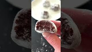No Bake Brownie Bites #shorts