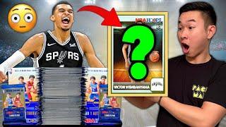 Opening the NEW NBA HOOPS until I pull a BIG WEMBANYAMA ROOKIE CARD!!! 