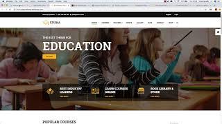 How to create a WordPress LMS Website with Eduma Education WP 2018