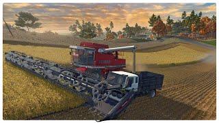 Disaster Strikes My First Soybean Harvest! - Farming Simulator 25