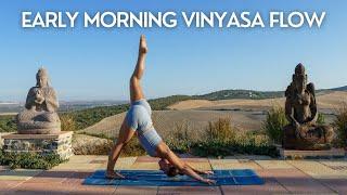 30-Minute Vinyasa Yoga Practice: Early Morning Flow - Yoga With Charlie Follows