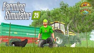 Big Wheat Harvest and Farm Expansion | Farming Simulator 25 | Riverbend Spring Let's Play EP 6