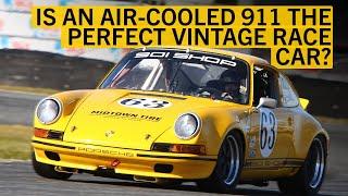 Why an Air-Cooled Porsche 911 is a Good Choice for a Reliable Vintage Race Car