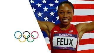 Allyson Felix Wins Women's 200m Gold - London 2012 Olympics