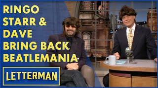 Ringo Starr Remembers The Beatles' First Appearances On The Ed Sullivan Show | Letterman