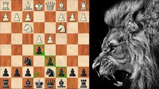 The most DECEIVING opening? The BLACK LION chess opening!