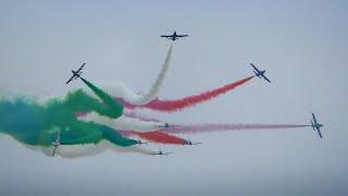 [3D Binaural Audio] Frecce Tricolori amaze Italians after their 2024 NAT/North American Tour!