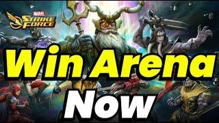 WIN ARENA NOW! EASY ODIN & MEPHISTO MIRROR MATCH! EASY POWER CORES | NOV 2024 | MARVEL Strike Force