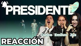  [REACCIÓN] PRESIDENTE (Video Oficial) - Gabito, Natanael Cano, Luis R, Netón | Tamos Bien!