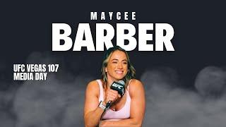 UFC Vegas 107 Media Day: #5 Flyweight Maycee Barber Talks Main Event vs #4 Erin Blanchfield