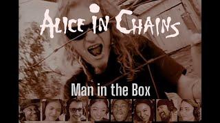 Alice in Chains "Man in the Box" (Official Music Video)  - Multi-Reaction (Reactions Compilation)