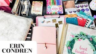 Huge Erin Condren Must-Haves Review | Planners, Totes, Laptop Sleeve, and Accessories!