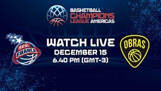 Franca v Obras Sanitarias | Full Basketball Game | Basketball Champions League Americas 2023-24