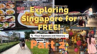 Exploring Singapore 2023 Attractions for FREE+Sample Itinerary+Expenses Computation | norlopez