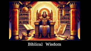 Wisdom’s Foundation - Unlock Ancient Secrets with King Solomon