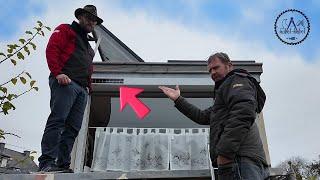 Solar Rollladen Montage am Tiny House: Kein Kabel, kein Loch – perfekt für Energiesparhäuser!