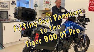 Triumph Tiger 900 GT Pro - Fitting Givi Pannier Frames