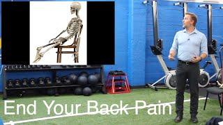 Back Pain Solution: Ending Bad Sitting Posture