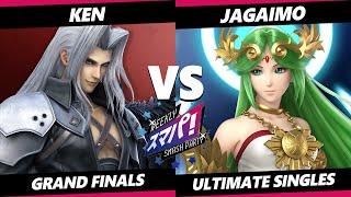 Sumapa 86 GRAND FINALS - KEN (Sephiroth, Sonic) Vs. Jagaimo (Palutena) Smash Ultimate - SSBU