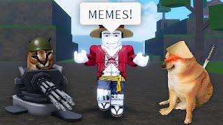 ROBLOX Meme Sea FUNNIEST MOMENTS! (MEMES)