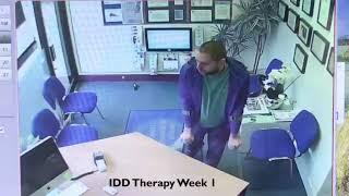 Incredible cctv footage of back pain relief with IDD Therapy at Enfield Osteopathic Clinic