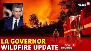 Los Angeles Wildfire 2025 Live | Gavin Newsom Orders Water Investigation In California Wildfire