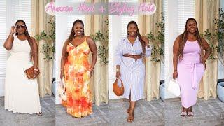 Amazon Fashion Haul + Styling Flats | Plus Size Fashion