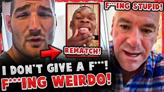 Sean Strickland SLAMS Israel Adesanya + AGREES TO REMATCH! Dana White absolutely FURIOUS! Jon Jones