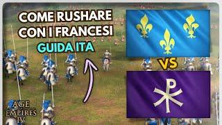 Guida ITA: come rushare con i francesi in feudale ► Age of Empires IV ◄ Gameplay ITA