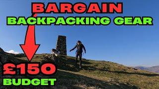 FULL QUALITY CAMPING GEAR LOAD OUT - Top Brand Best Backpacking Bargain Kit  HALLIN FELL UK Wild