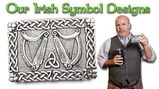 Symbolism on USA Kilts Irish Buckles?