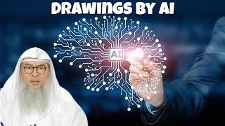 Is asking AI to draw images of humans & animals haram? - #assim assim al hakeem