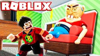 ÇILGIN DEDE BENİ KOVALADI! KAÇTIM! Roblox Escape Obby Evil Grandpa