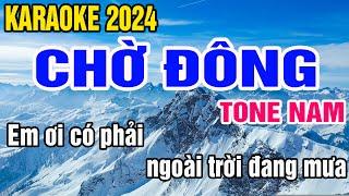 Chờ Đông Karaoke Tone Nam Nhạc Sống gia huy beat