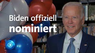 US-Demokraten nominieren ihren Kandidaten für die Präsidentschaftswahl