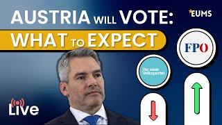 The upcoming Austrian elections, what to expect? Ft. Europe Elects