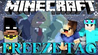 BRAND NEW Minecraft Freeze Tag Minigame w/ xRPMx13, Woofless and WillBarlow | JeromeASF