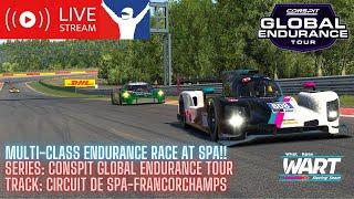 Vertical - iRacing Conspit Global Endurance Tour at Spa 6 hour endurance race. What Apex Racing Team