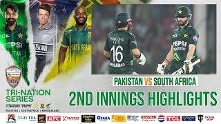 2nd Innings Highlights | Pakistan vs South Africa | 3rd ODI | Tri-Nation Series 2025 | PCB | M2J1A