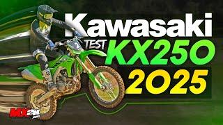 Une bonne nouvelle chez Kawasaki : Test KX250 2025