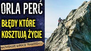 Wypadki w rejonie Orlej perci! Największe górskie tragedie