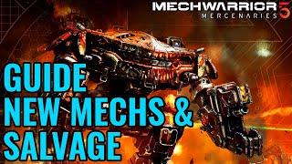 HOW TO GET BETTER MECHS? - MW5 SALVAGE EXPLAINED! - Mechwarrior 5: Mercenaries - MW5