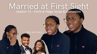 Married At First Sight Chris and Paige | Unhealthy Relationships and more | Entirely Ebony