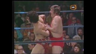 Bas (Romany) Riley vs Lenny Hurst World of Sport 1970's (- early 1980) Wrestling