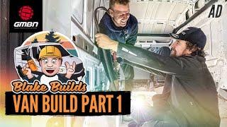 Building The Ultimate Mountain Bike Van! | Blake Builds Van Life Ep. 1