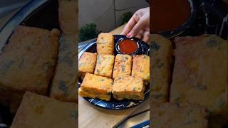 Bread Pakora Bites Recipe | Crispy Monsoon Snack in 5 Mins! #shorts #pakora #viralvideo #shortsfeed