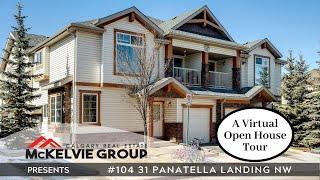 #104 31 Panatella Landing Northwest, Calgary - A McKelvie Group Virtual Open House