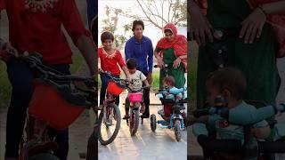 mere papa cycle laye tring tring  village family life #shorts #viral #papa #funny