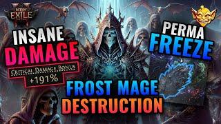 Minion Witch Frost Mage Solos EVERYTHING With Ease - Path of Exile 2 Build Guide